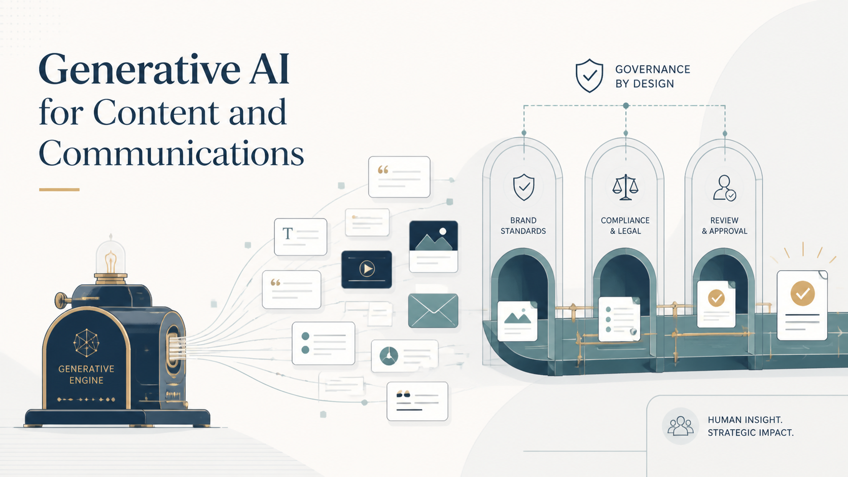 Generative AI for Content and Communications: Content Velocity and Personalization at Scale