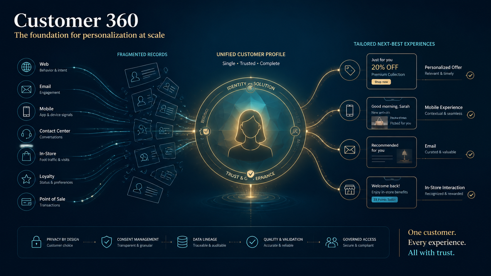 Customer 360 and Personalization at Scale: Revenue Growth and Retention