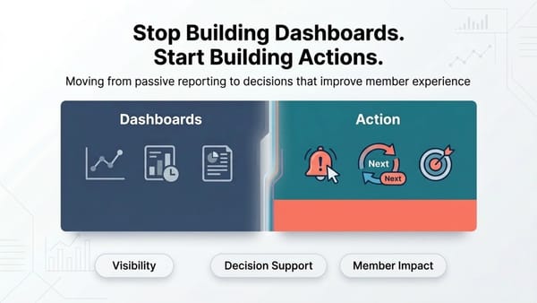 Stop Building Dashboards. Start Building Actions.