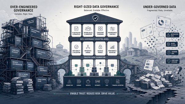 Why Your Data Governance Should Match Your Organization’s Reality (Not Someone Else’s)